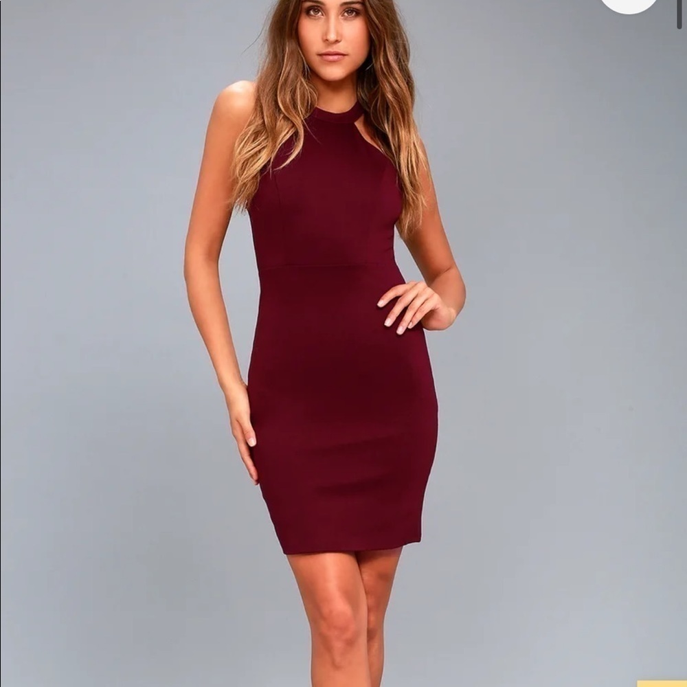 Lulu’s Hometown girl purple bodycon dress▪️size S